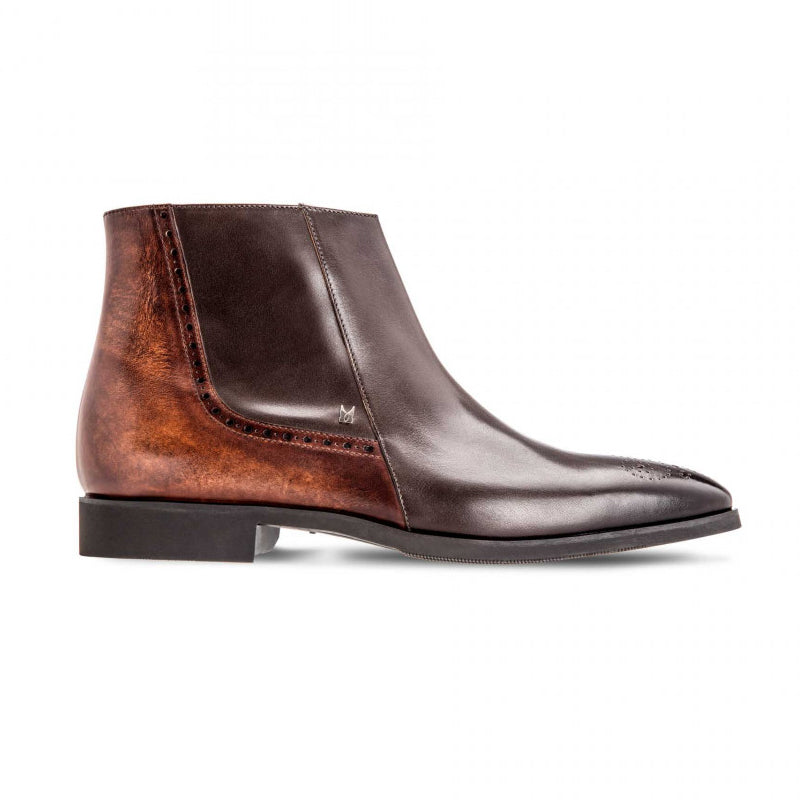 Moreschi 42355 Calfskin ankle boots Brown