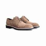 Moreschi 42379TP Suede Leather Derby Shoes Beige (SPECIAL ORDER)