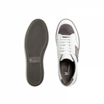 Moreschi 42541BI Calfskin and suede Leather sneakers White (SPECIAL ORDER)