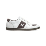 Moreschi 42541BI Calfskin and suede Leather sneakers White