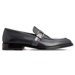 Moreschi 43586 Calfskin Loafer Shoes Dark Blue