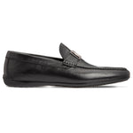 Moreschi 43590 Calfskin Loafer Shoes Black