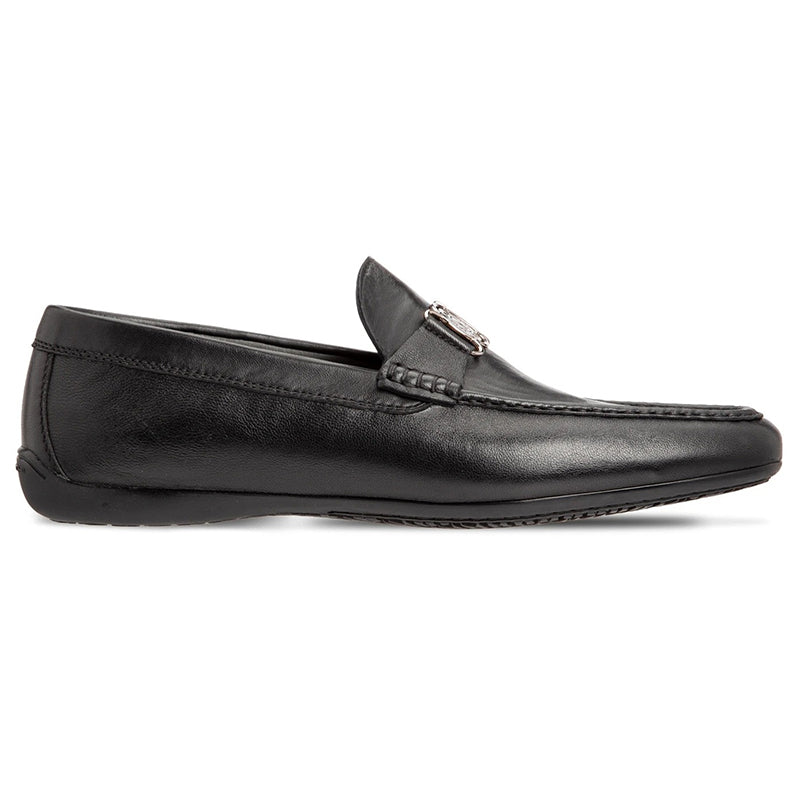 Moreschi 43590 Calfskin Loafer Shoes Black