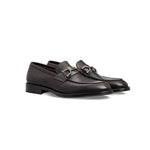 Moreschi 43640 Calfskin Loafer Shoes Black