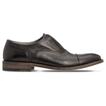 Moreschi 43643 Calfskin Oxford Shoes Black