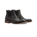 Moreschi 43645 Calfskin Ankle Boots Black