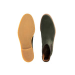 Moreschi 43886 Suede Chelsea Boots Green
