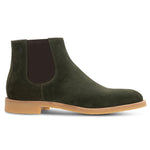 Moreschi 43886 Suede Chelsea Boots Green