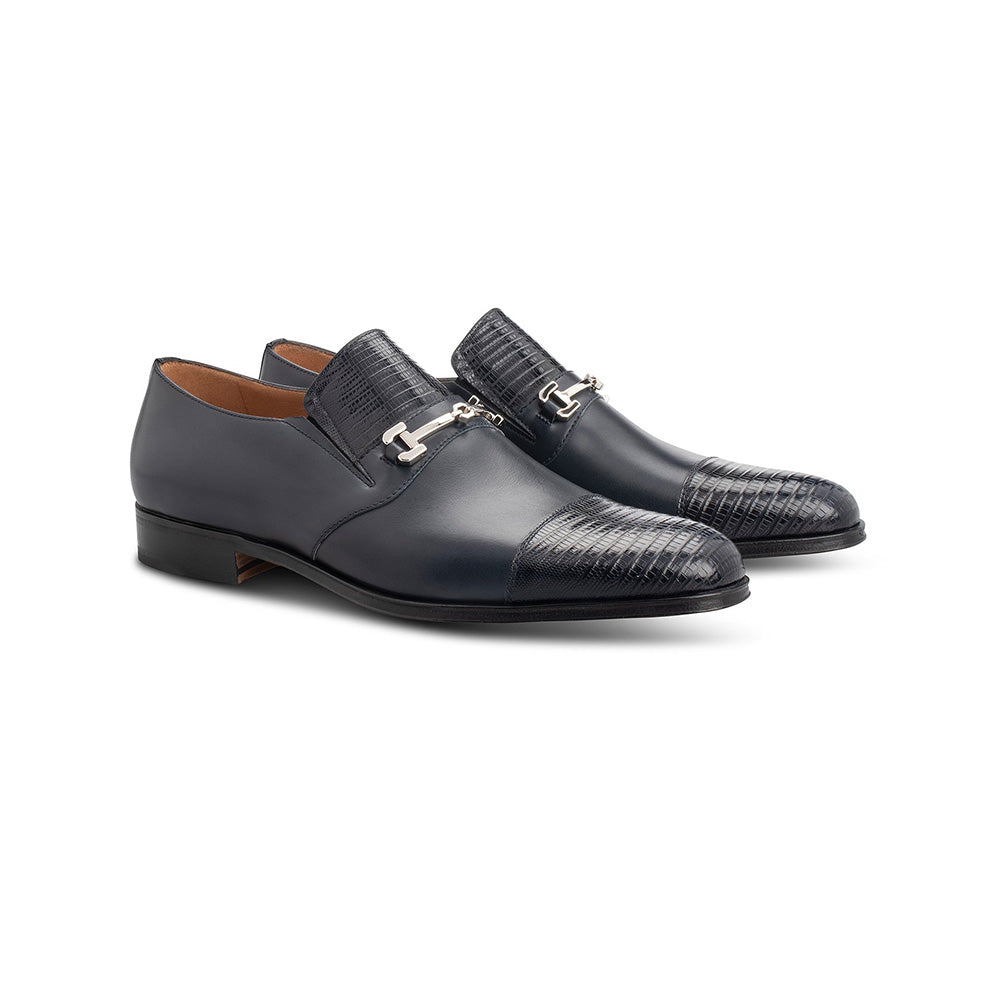 Moreschi 43899 Bimaterial Loafers Black
