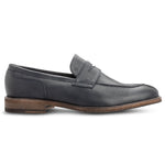 Moreschi 43927 Leather Loafers Navy Blue