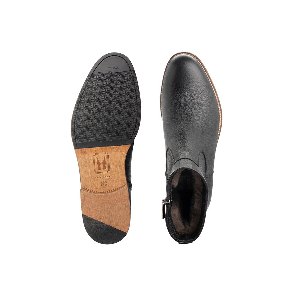 Moreschi 43928 Leather Boots Black