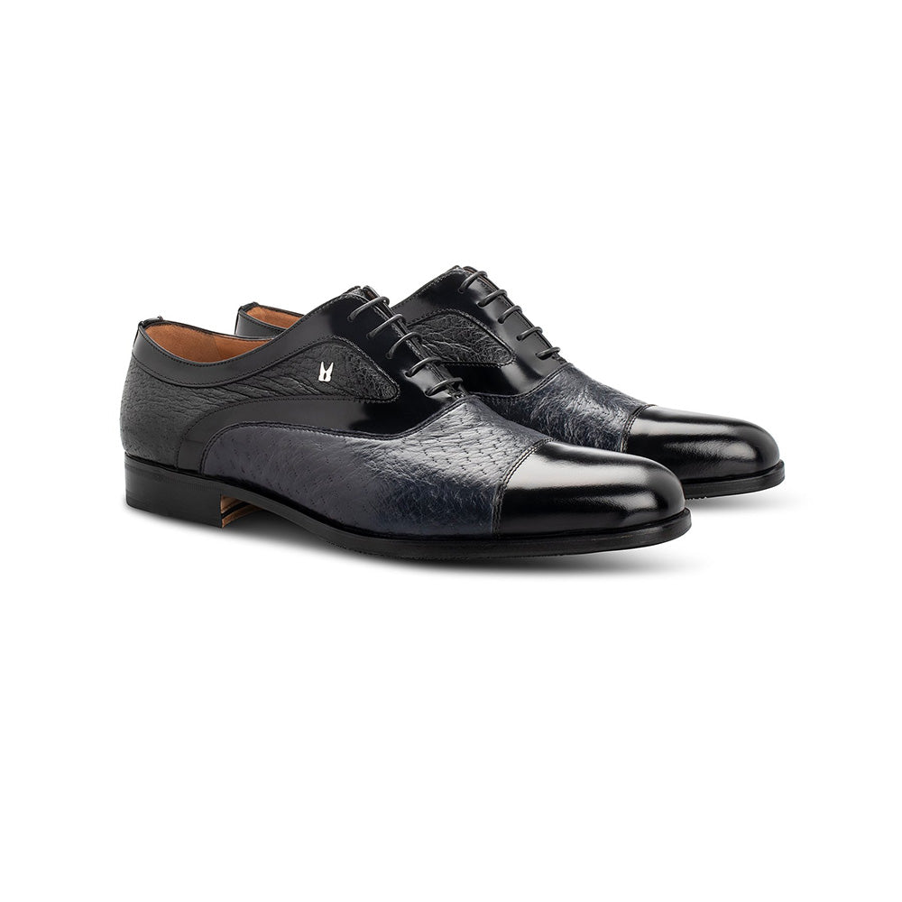 Moreschi 43929 Oxford Shoes Black / Blue