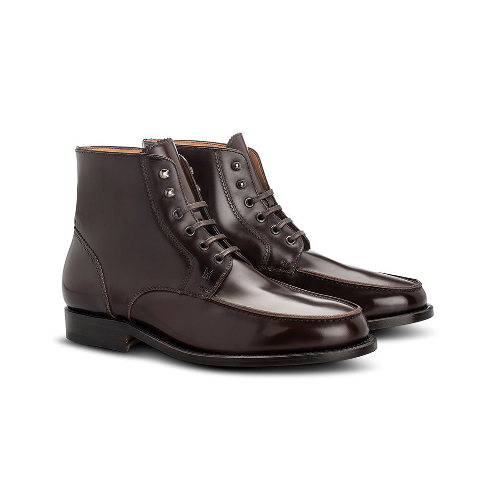 Moreschi 43948 Lace Up Ankle Boots Dark Brown