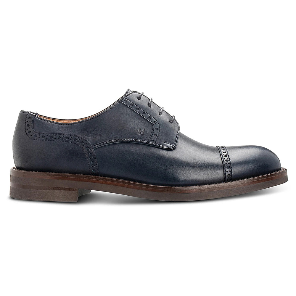 Moreschi 43954 Calfskin Derby Dark Blue