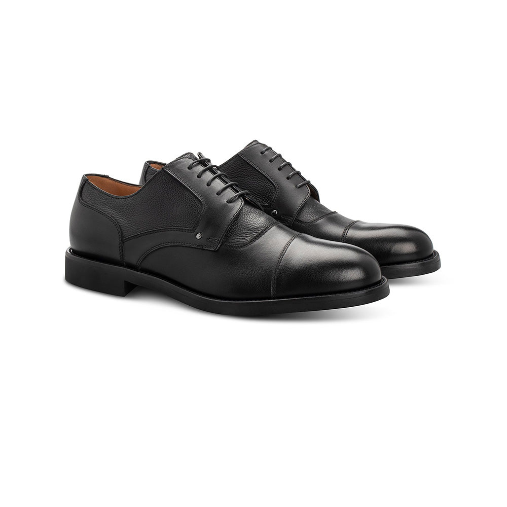 Moreschi 43957 Leather Derby Black