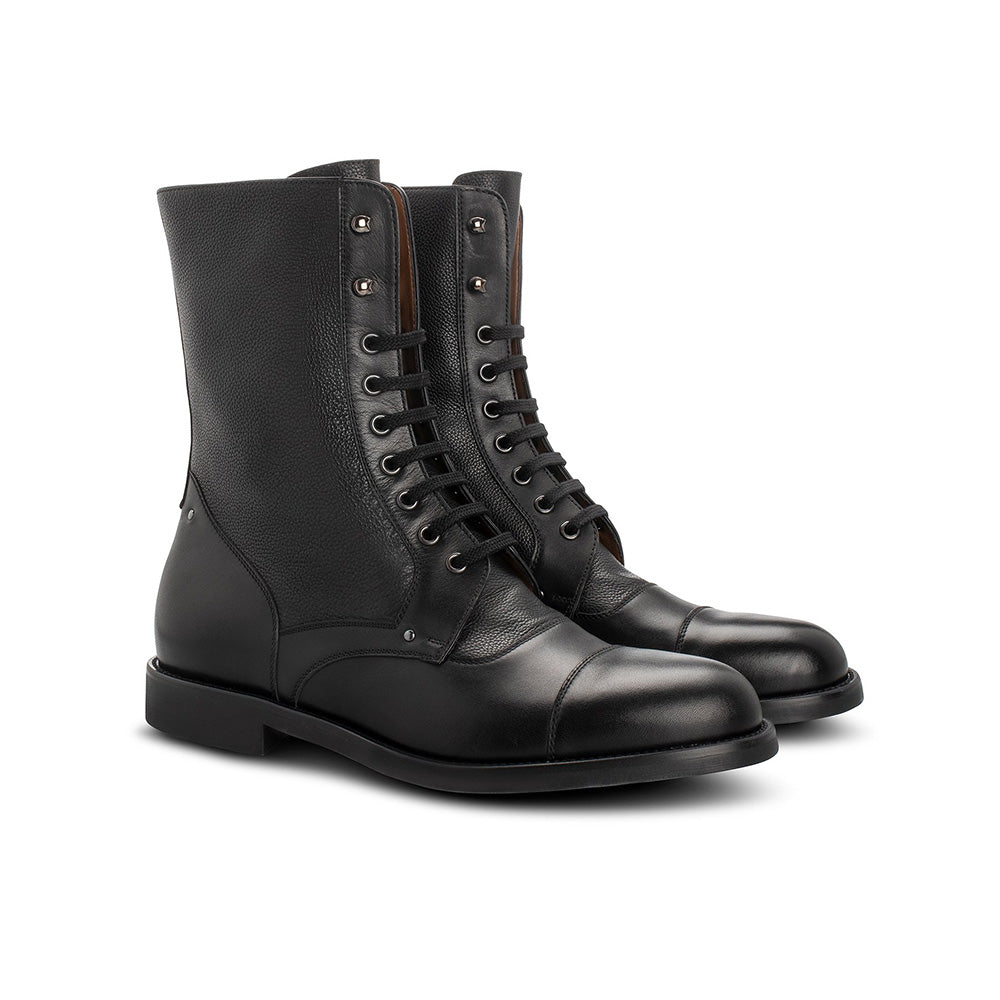 Moreschi 43958 Lace Up Boots Black