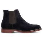 Moreschi 43960 Suede Chelsea Boots Navy Blue