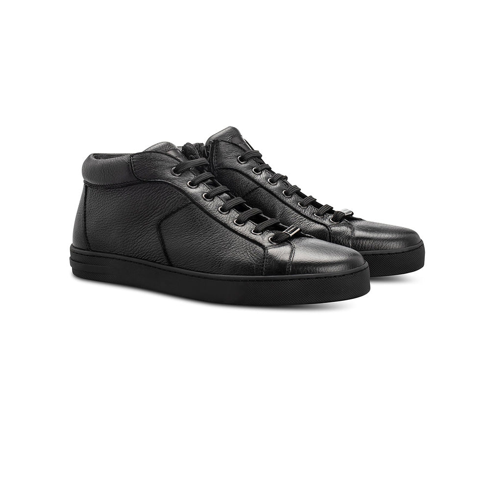 Moreschi 44041 Leather Sneakers Black