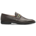 Moreschi 44057 Leather Slip-on Loafers Dark Brown