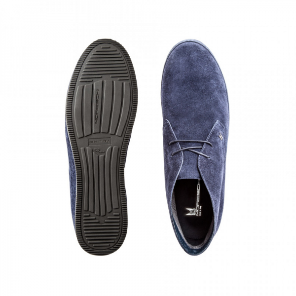 Moreschi 8001101 Suede Leather ankle boots Dark Blue (SPECIAL ORDER)