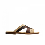 Moreschi 90495 07 Ostrich Sandals Sand (SPECIAL ORDER)