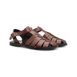 Moreschi 92034-01 Leather Sandals Brown