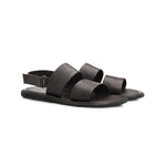 Moreschi 92036-02 Leather Sandals Dark Brown