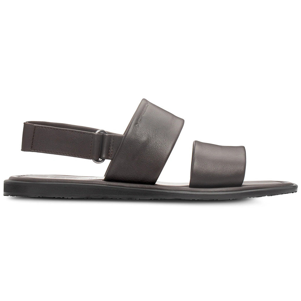 Moreschi 92036-02 Leather Sandals Dark Brown