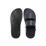Moreschi 92036-03-BS Leather Sandals Dark Blue