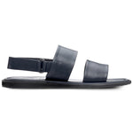Moreschi 92036-03-BS Leather Sandals Dark Blue