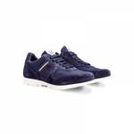 Moreschi IDRA01 Suede Leather and hi-tech fabric trainers Dark Blue (SPECIAL ORDER)