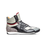 Moreschi MERIDA03 Multi-Leather high-top sneakers Black
