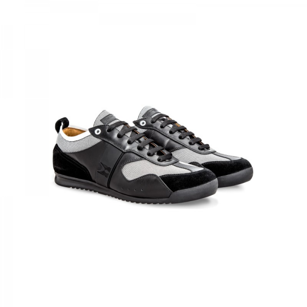 Moreschi YUCATAN09 Multi-Leather sneakers Black (SPECIAL ORDER)