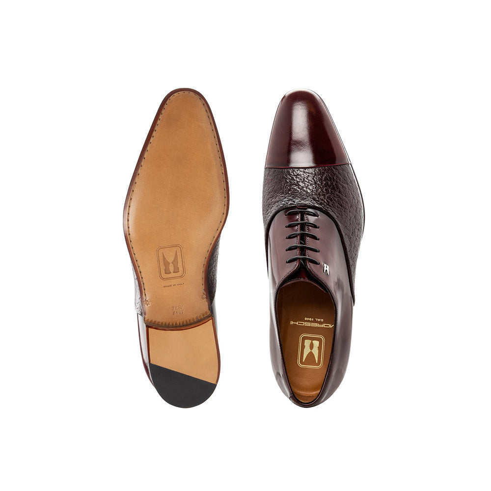 Moreschi Arles Cap Toe Oxfords Bordeaux