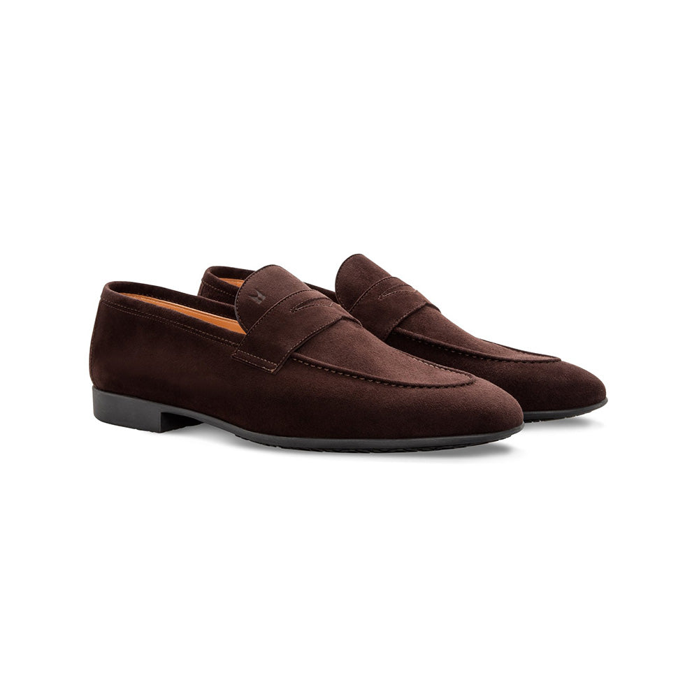 Moreschi Baku Slip-on Loafers Dark Brown