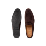 Moreschi Baku Slip-on Loafers Dark Brown