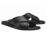 Moreschi Calfskin Sandals Black