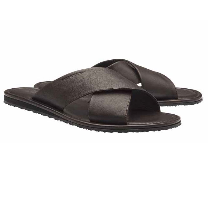 Moreschi Sandals Dark Brown