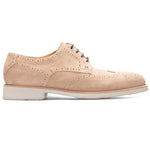Moreschi Beige Suede Derby (146480C)