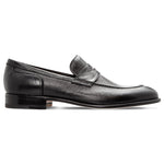 Moreschi Slip-on Penny Loafers Black Size 7.5