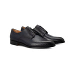 Moreschi Black Leather Derby (141161C)