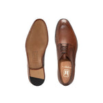 Moreschi Black Leather Derby (141161C)