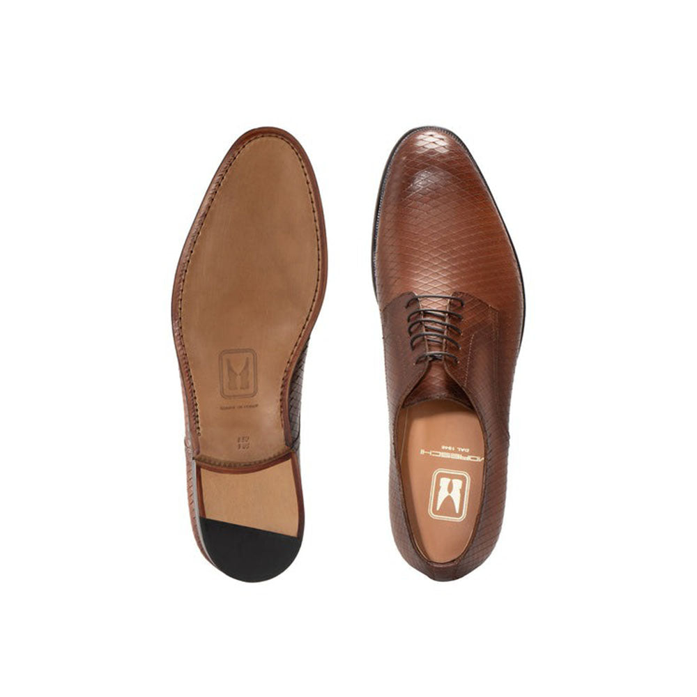 Moreschi Black Leather Derby (141161C)