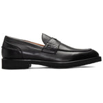 Moreschi Black Leather Loafer (0161000)