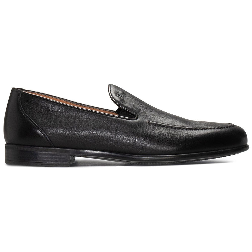Moreschi Black Leather Loafers (0161000)