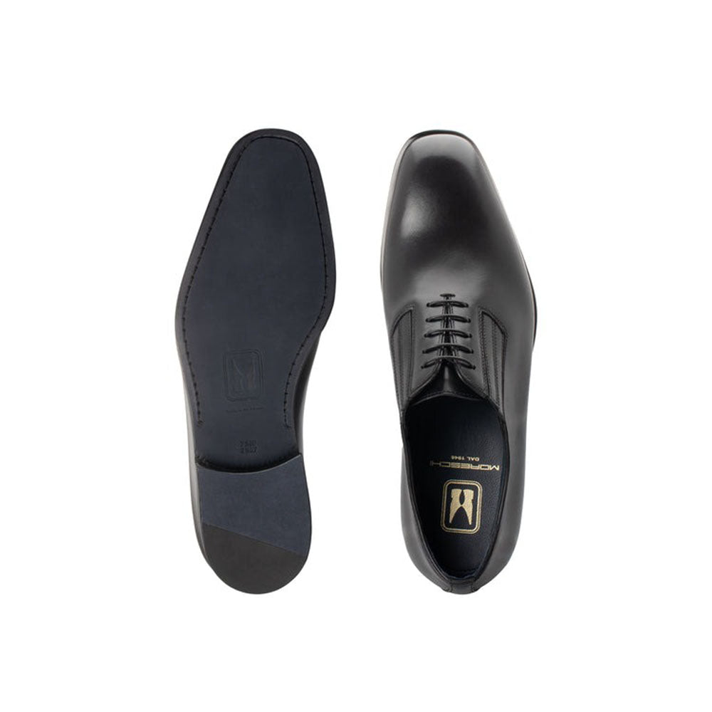 Moreschi Black Leather Oxford (0081000)