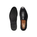 Moreschi Black Leather Penny Loafer (0161000)