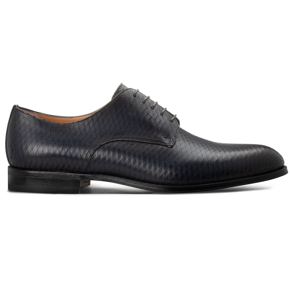 Moreschi Blue Leather Derby (141532C)