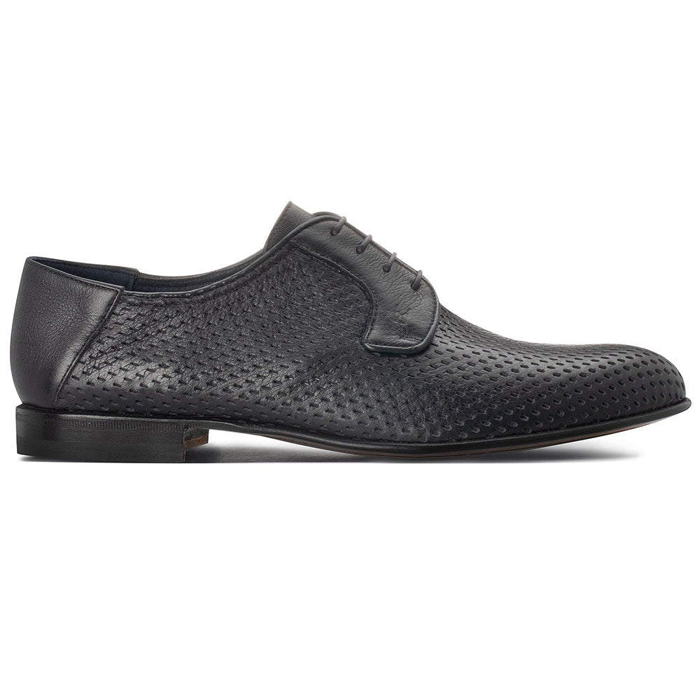 Moreschi Blue Leather Derby (161532C)