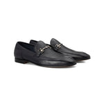 Moreschi Blue Navy Leather Loafer (010532C)